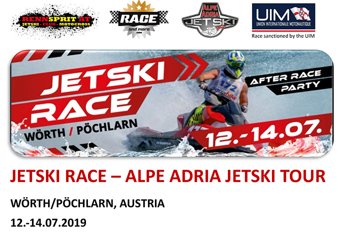 Alpe Adria JetSki Tour - Pöchlarn, Austria 2019 Poster