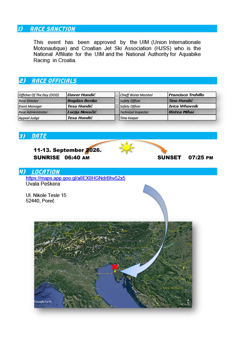 Alpe Adria JetSki Tour - Porec 2026