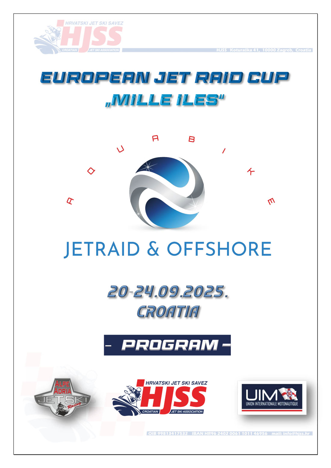 Program | EUROPEAN JETRAID CUP 2025 MILLE ILES